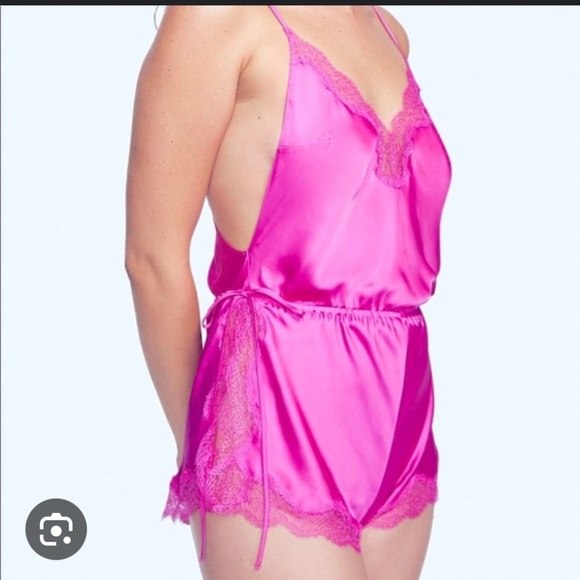 Victoria Secret Satin Romper - Picture 5 of 6